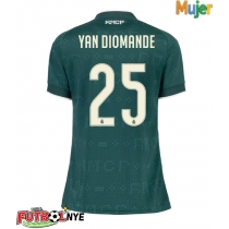 Camiseta Real Madrid Yan Diomande #25 Visitante Equipación para mujer 2026-27 manga corta